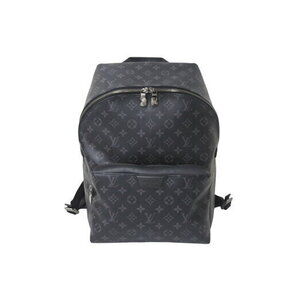 Louis Vuitton Apollo Backpack Daypack Monogram Eclipse Black Canvas